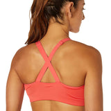 ASICS Core Run bra top de sport pink grapefruit femme dos nageru