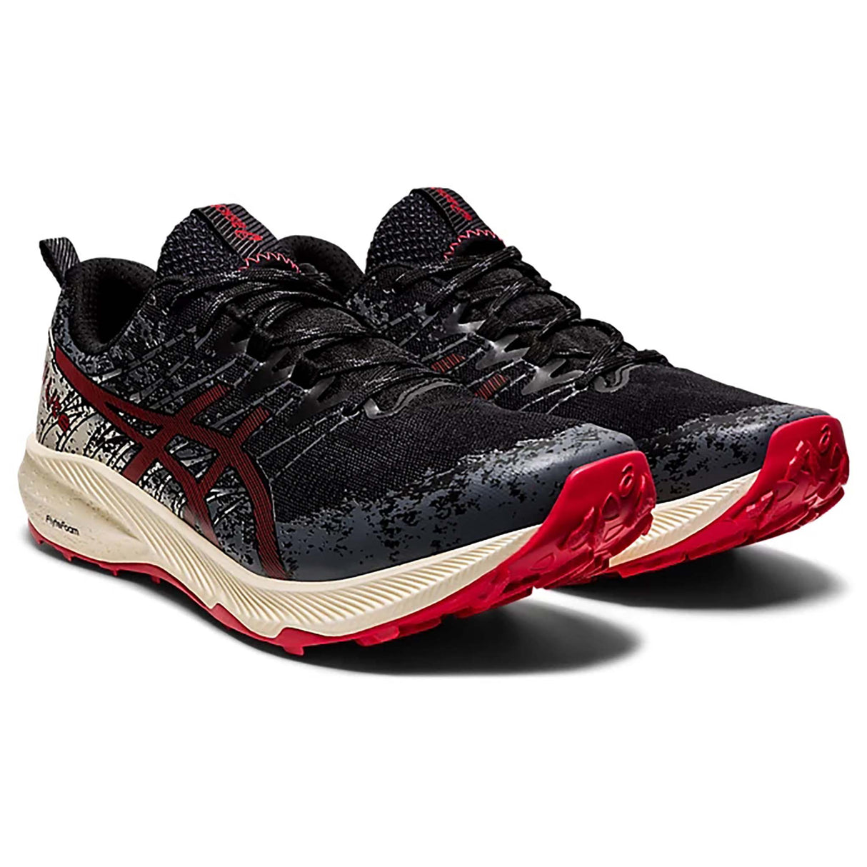 ASICS Fuji Lite 2 running homme rouge electrique paire
