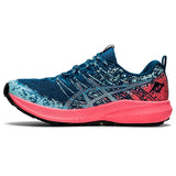 ASICS Fuji Lite 2 running femme teal silver lateral