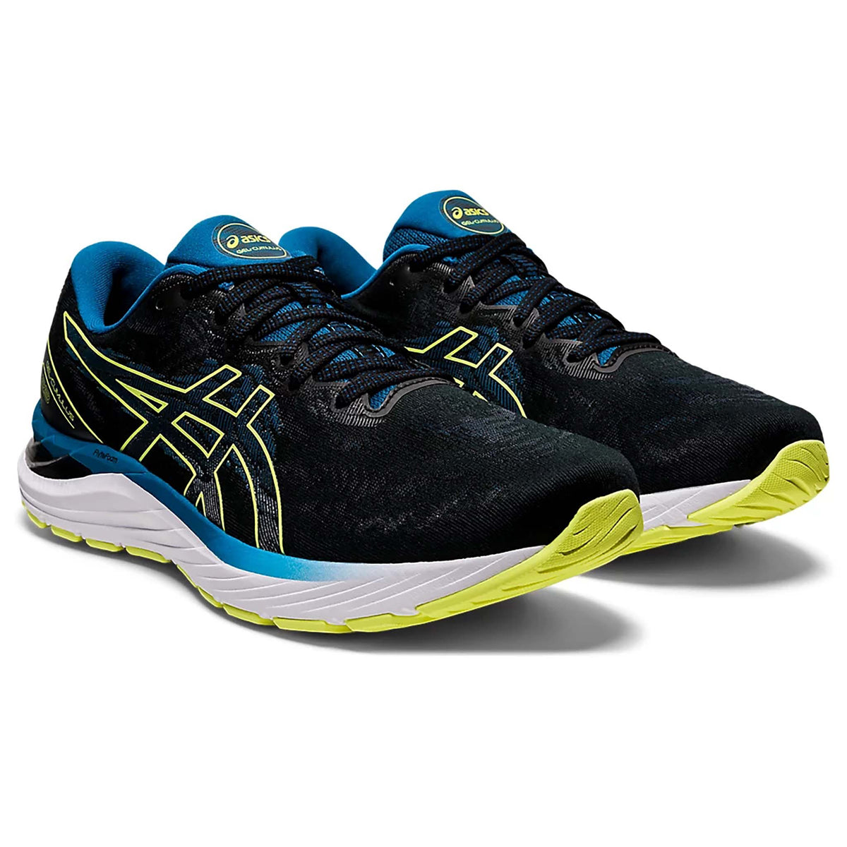 ASICS Gel Cumulus 23 black glow yellow homme paire