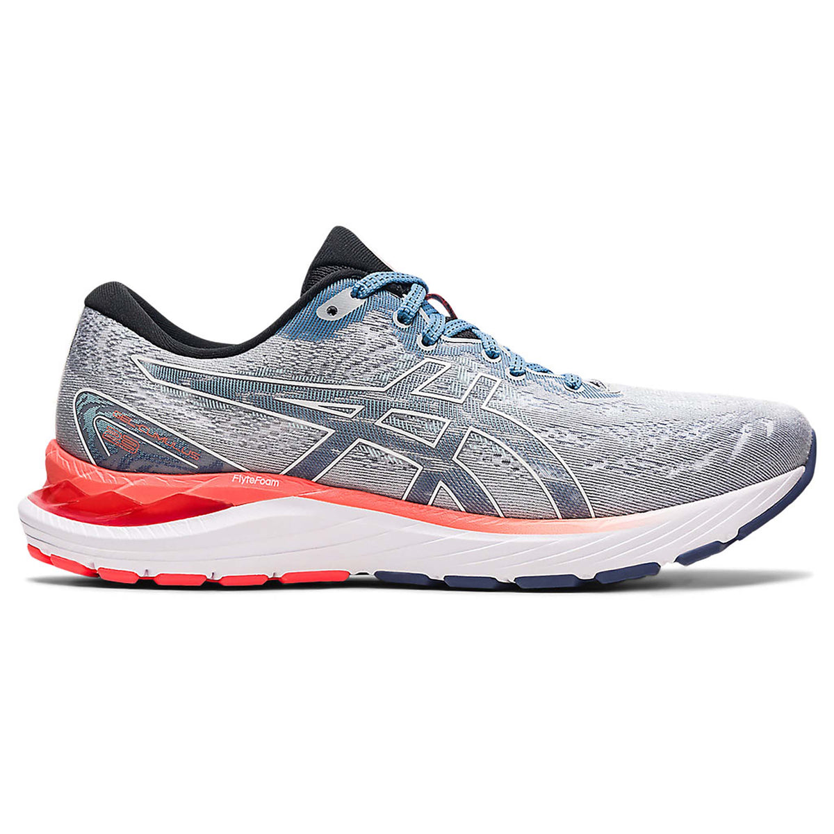 Asics Gel Cumulus 23 running piedmont grey white homme