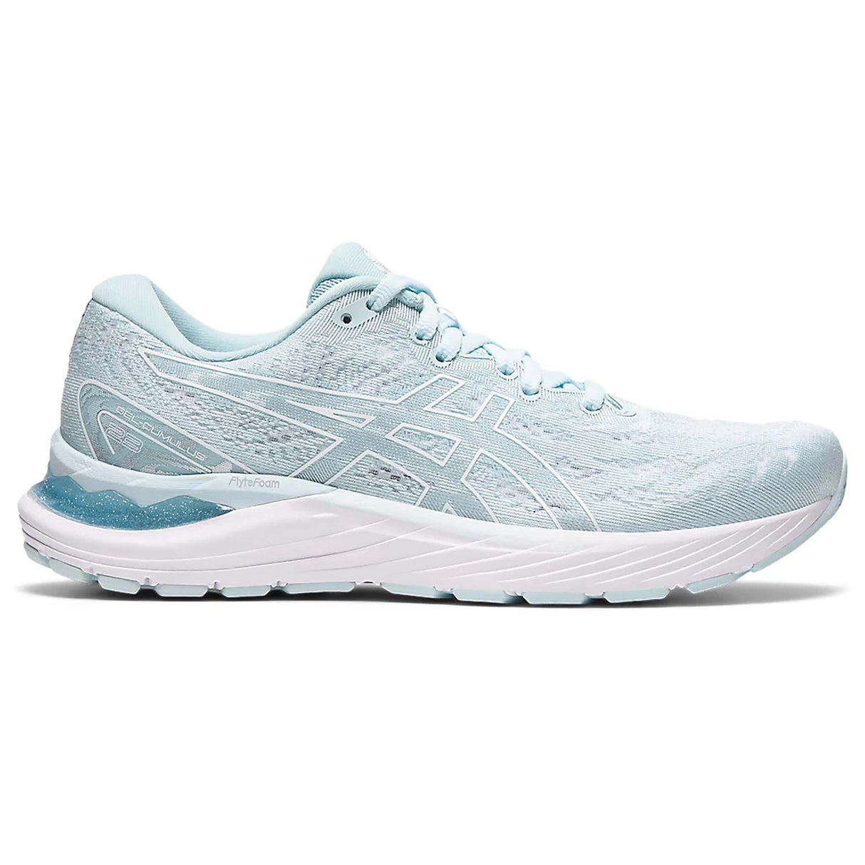 Asics Gel Cumulus 23 running femme aqua angel blanc