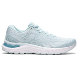 Asics Gel Cumulus 23 running femme aqua angel blanc