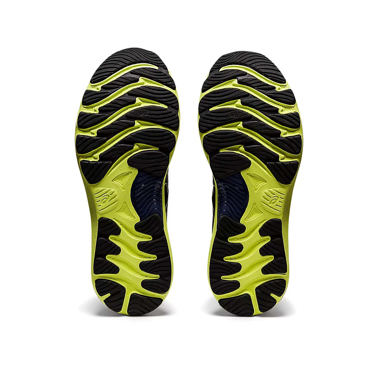 ASICS Gel Nimbus 23 chaussures de course à pied thunder blue glow yellow homme semelle