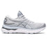 ASICS Gel Nimbus 24 chaussures de course à pied pour femme - piedmont grey white
