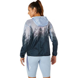 ASICS Kasane Jacket GPX Lite veste de course à pied mist femme dos