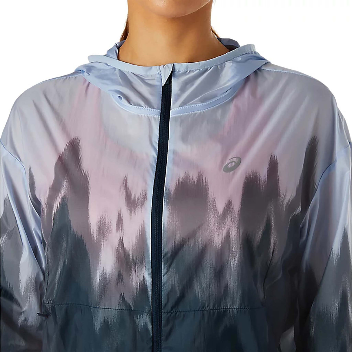 ASICS Kasane Jacket GPX Lite veste de course à pied mist femme zip