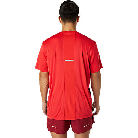 ASICS Kasane T-shirt de course rouge homme dos