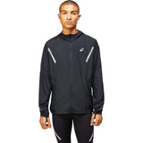 ASICS Lite-Show Jacket Solid jacket de course noir performance homme