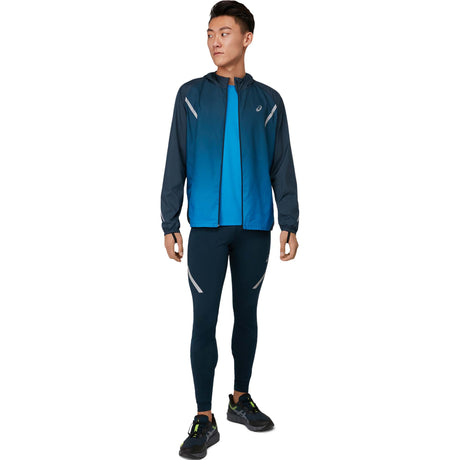 Manteau de course ASICS Lite-Show Jacket french blue electric blue homme live