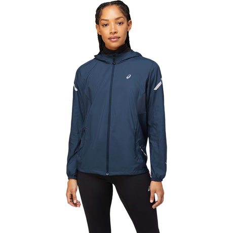 ASICS Lite-Show Jacket veste de course french blue femme