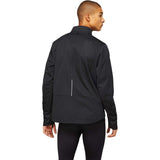 Manteau de course a pied ASICS Lite-Show d'hiver noir pour homme dos