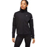 Manteau de course a pied ASICS Lite-Show d'hiver noir pour femme