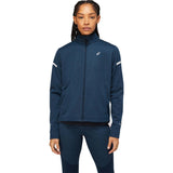 Manteau de course a pied ASICS Lite-Show d'hiver pour femme french blue