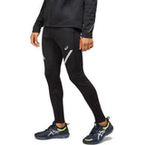 Leggings de course a pied ASICS Lite-Show d'hiver noir pour homme lateral