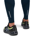 leggings de course à pied homme ASICS Lite-Show french blue jambe