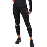 leggings de course à pied femme ASICS Lite-Show noir performance