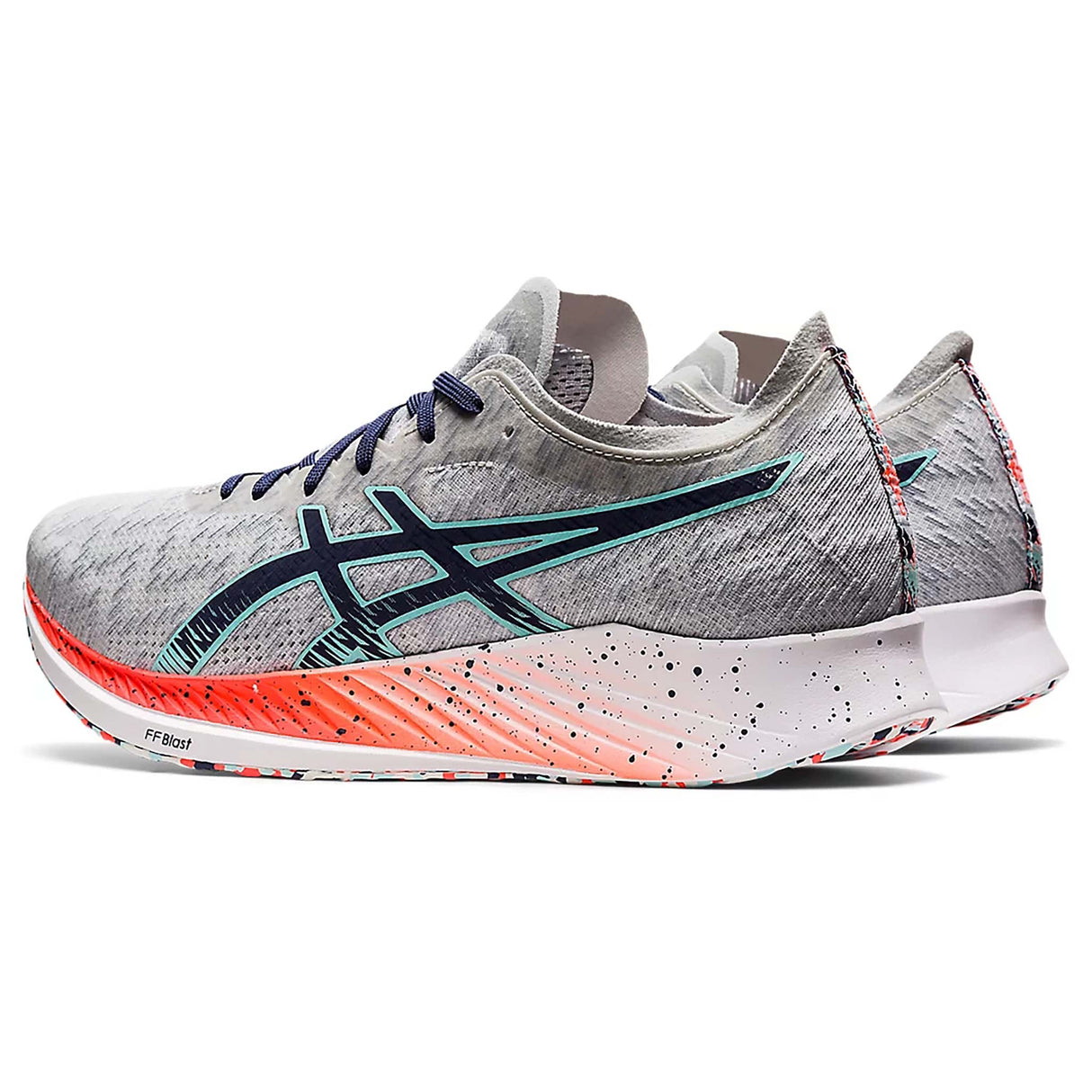 ASICS Magic Speed running homme glacier grey thunder blue lateral 2