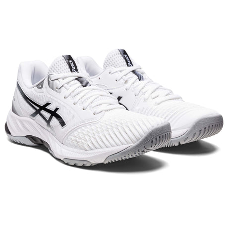 ASICS Netburner Ballistic FF 3 chaussures de volley-ball pour femme blanc noir