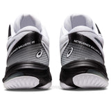 ASICS Netburner Ballistic FF MT 3 chaussures de volley-ball pour homme blanc noir talons