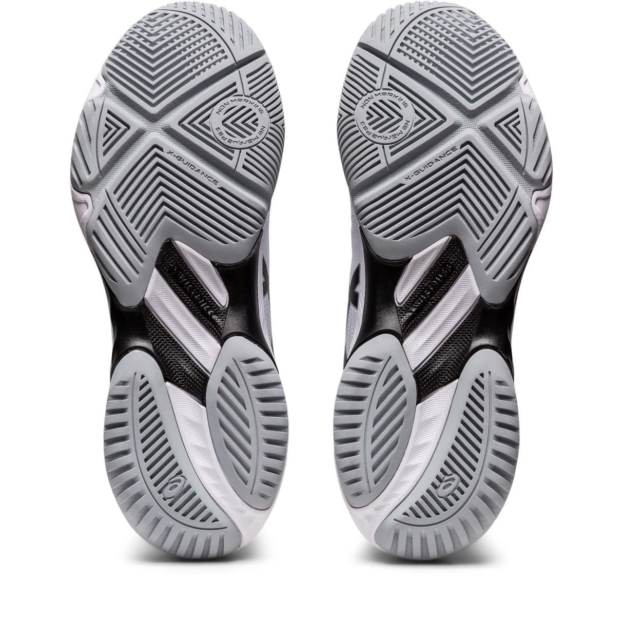 ASICS Netburner Ballistic FF MT 3 chaussures de volley-ball femme blanc noir semelle