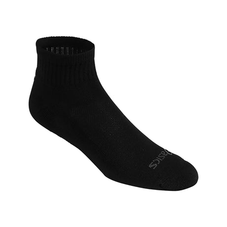 ASICS Cushion Quarter chaussettes de course à pied noir homme detail