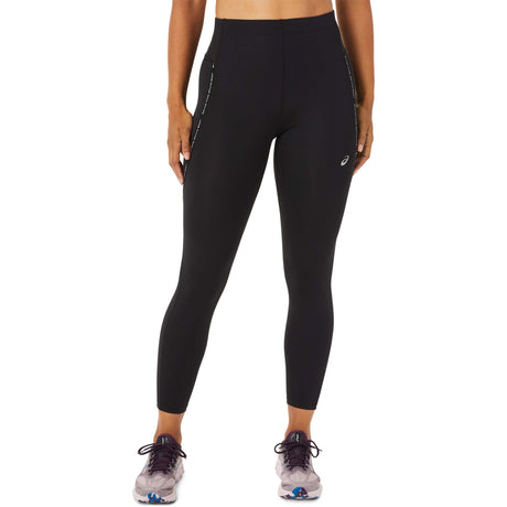 ASICS RACE Hight Waist Tight legging de course à pied noir femme face