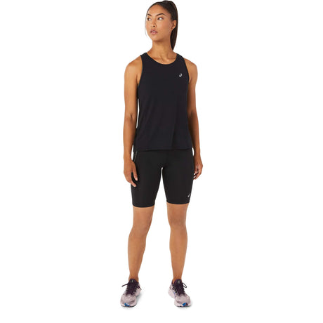 ASICS RACE Sprinter Tight shorts de course noir femme face