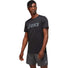 ASICS Silver T-shirt sport à manches courtes performance black carrier grey homme