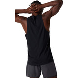 ASICS Silver Singlet camisole de course noir homme dos