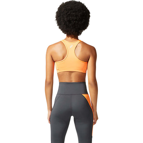 ASICS Spiral logo soutien-gorge de course à pied orange dos