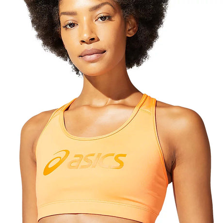 ASICS Spiral logo soutien-gorge de course à pied orange