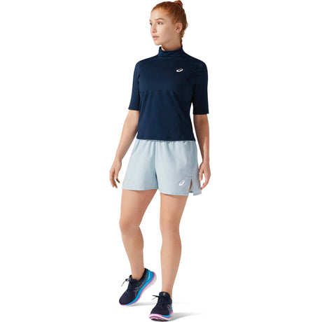 ASICS Visibility short de course à pied smoke blue femme live