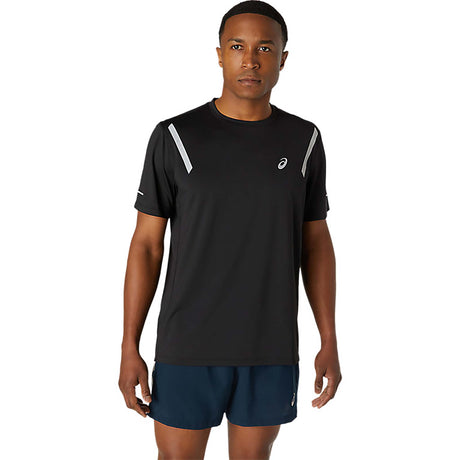 ASICS Lite-Show T-shirt de course noir homme