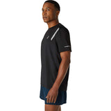 ASICS Lite-Show T-shirt de course noir homme lateral