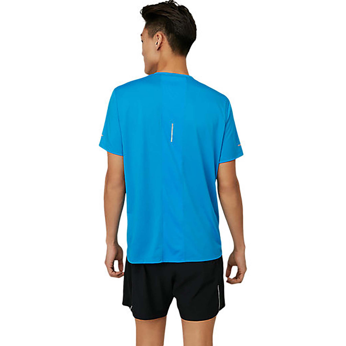 ASICS Lite-Show T-shirt de course electric blue homme dos