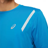 ASICS Lite-Show T-shirt de course electric blue homme manche