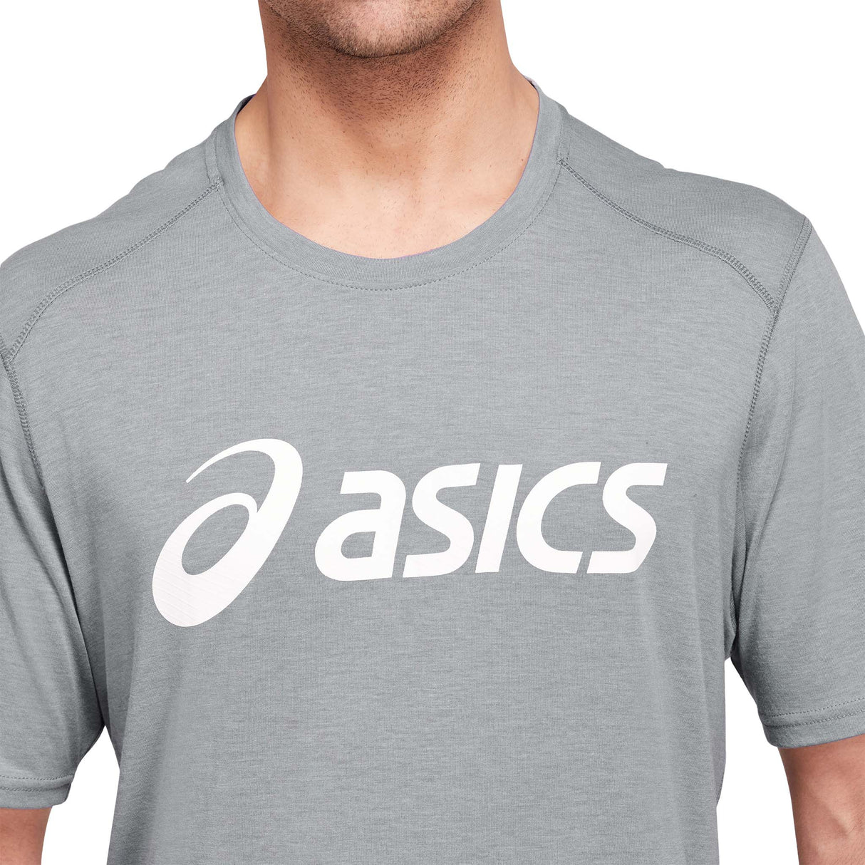 ASICS Triblend Training T-shirt sheet rock logo