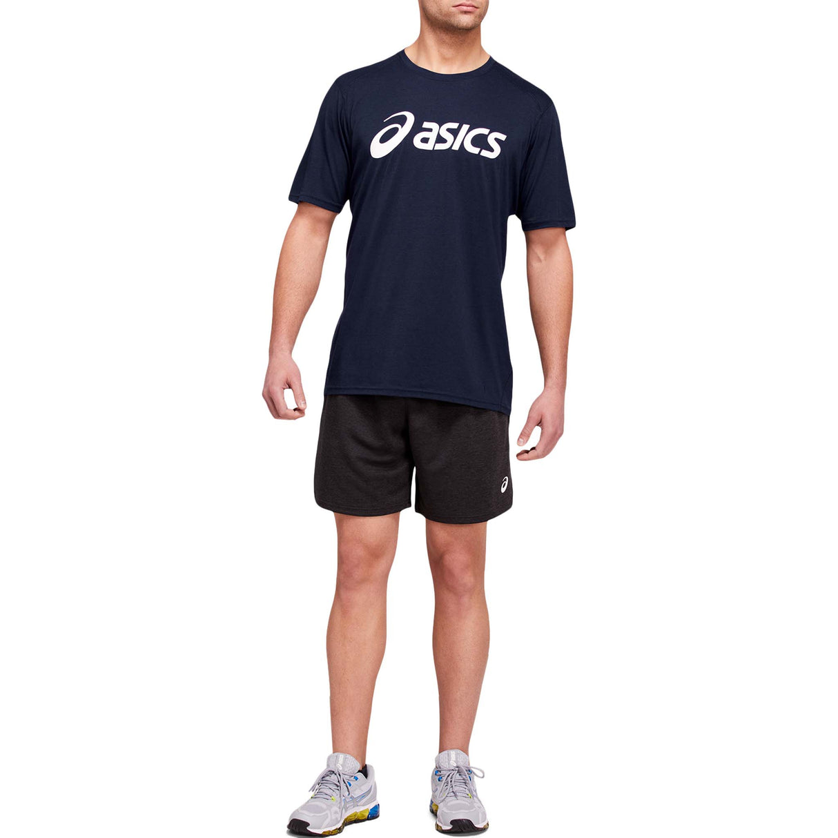 ASICS Triblend Training T-shirt peacoat live