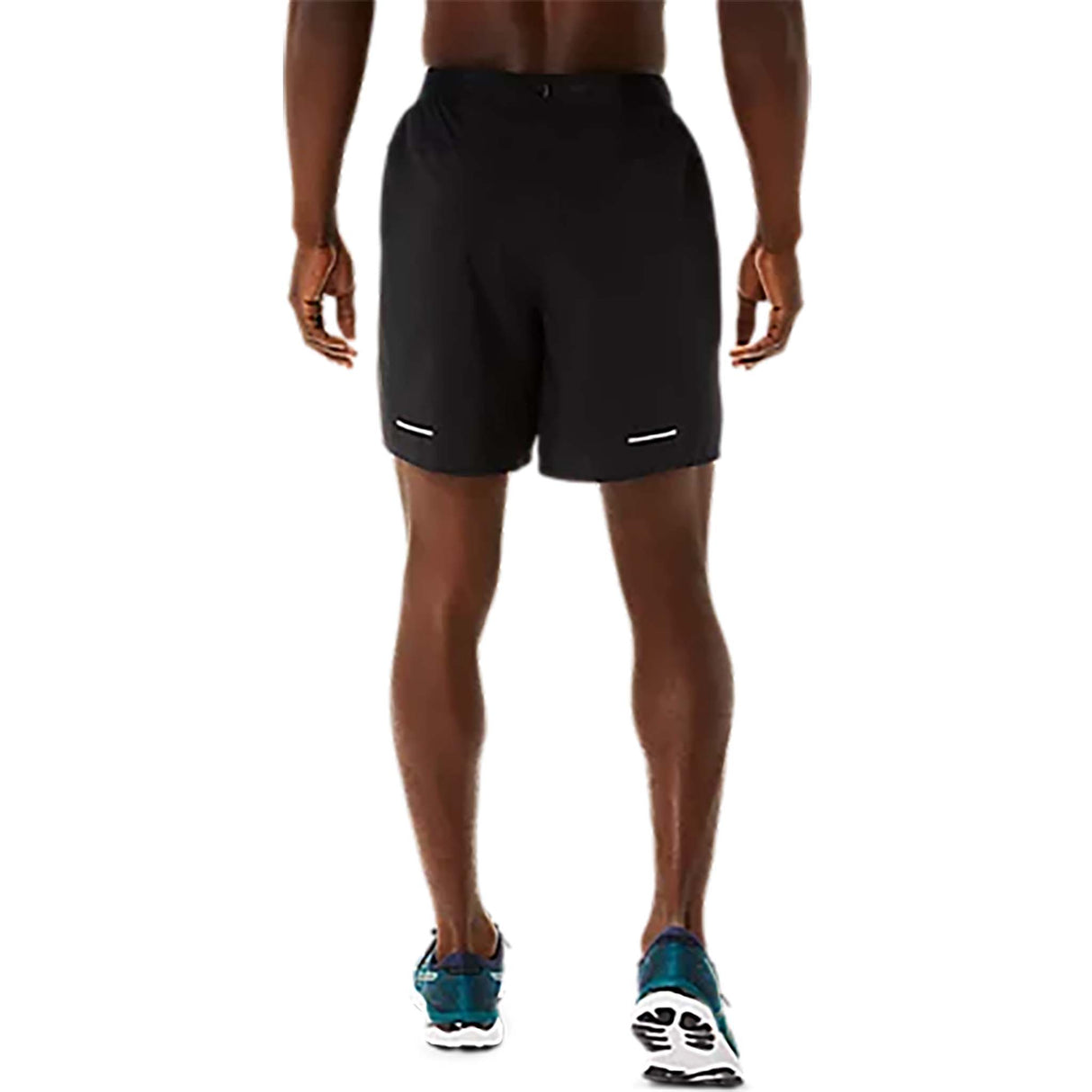 ASICS Road 7-Inch 2 en 1 short de course à pied noir homme dos