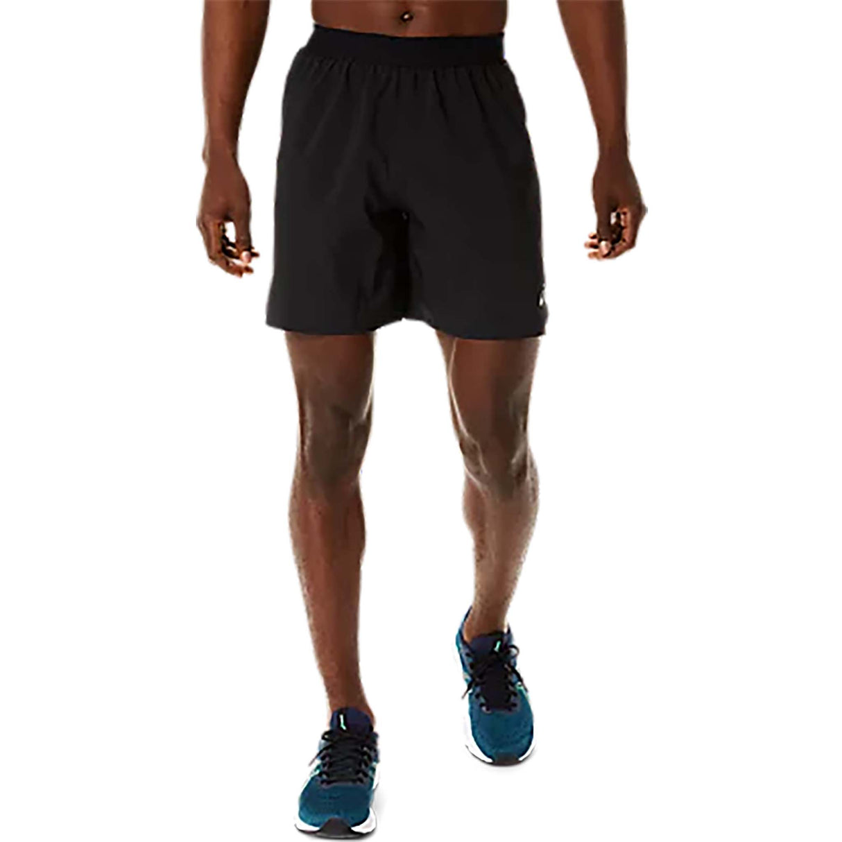 ASICS Road 7-Inch 2 en 1 short de course à pied noir homme