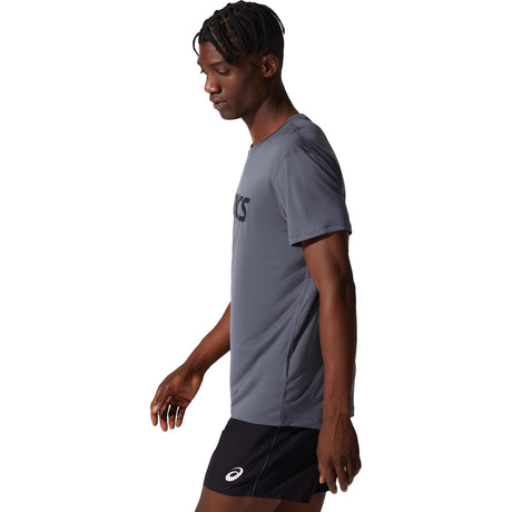 ASICS ASICS Silver T-shirt sport à manches courtes pour homme