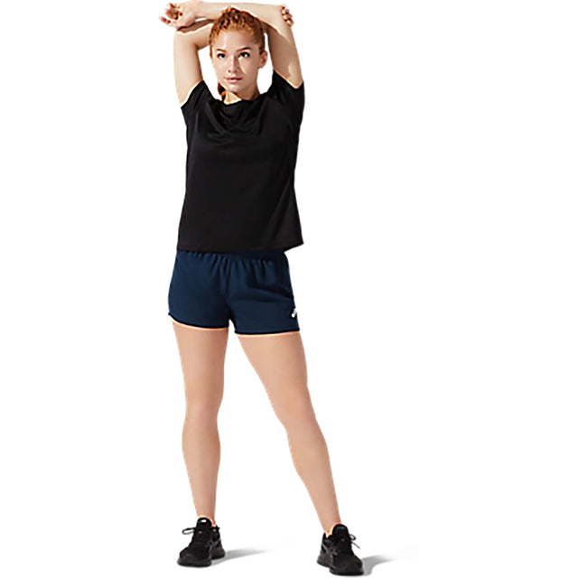ASICS ASICS Silver t-shirt de course à pied à manches courtes pour femme