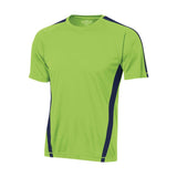 ATC S3519 T-shirt de soccer - Vert Lime / Bleu Marine