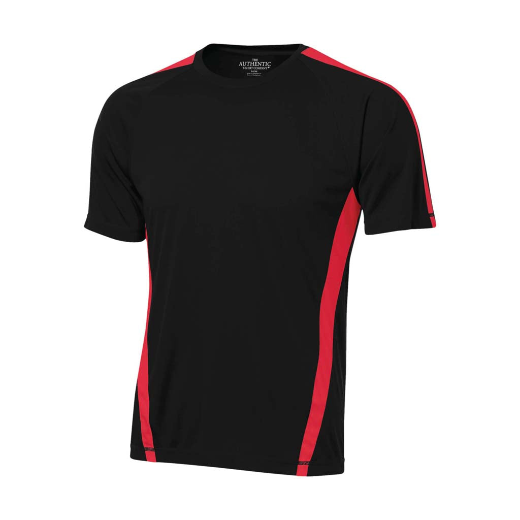 ATC S3519 T-shirt de soccer - Noir / Rouge