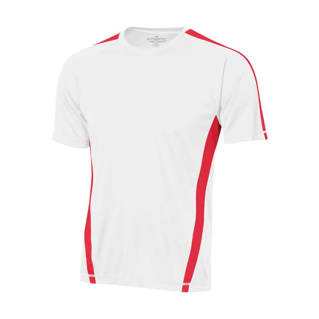 ATC S3519 t-shirt de soccer - Blanc / Rouge