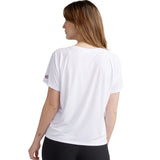 Champion T-shirt Absolute Eco Lightweight Tee Graphic sport pour femme Blanc dos