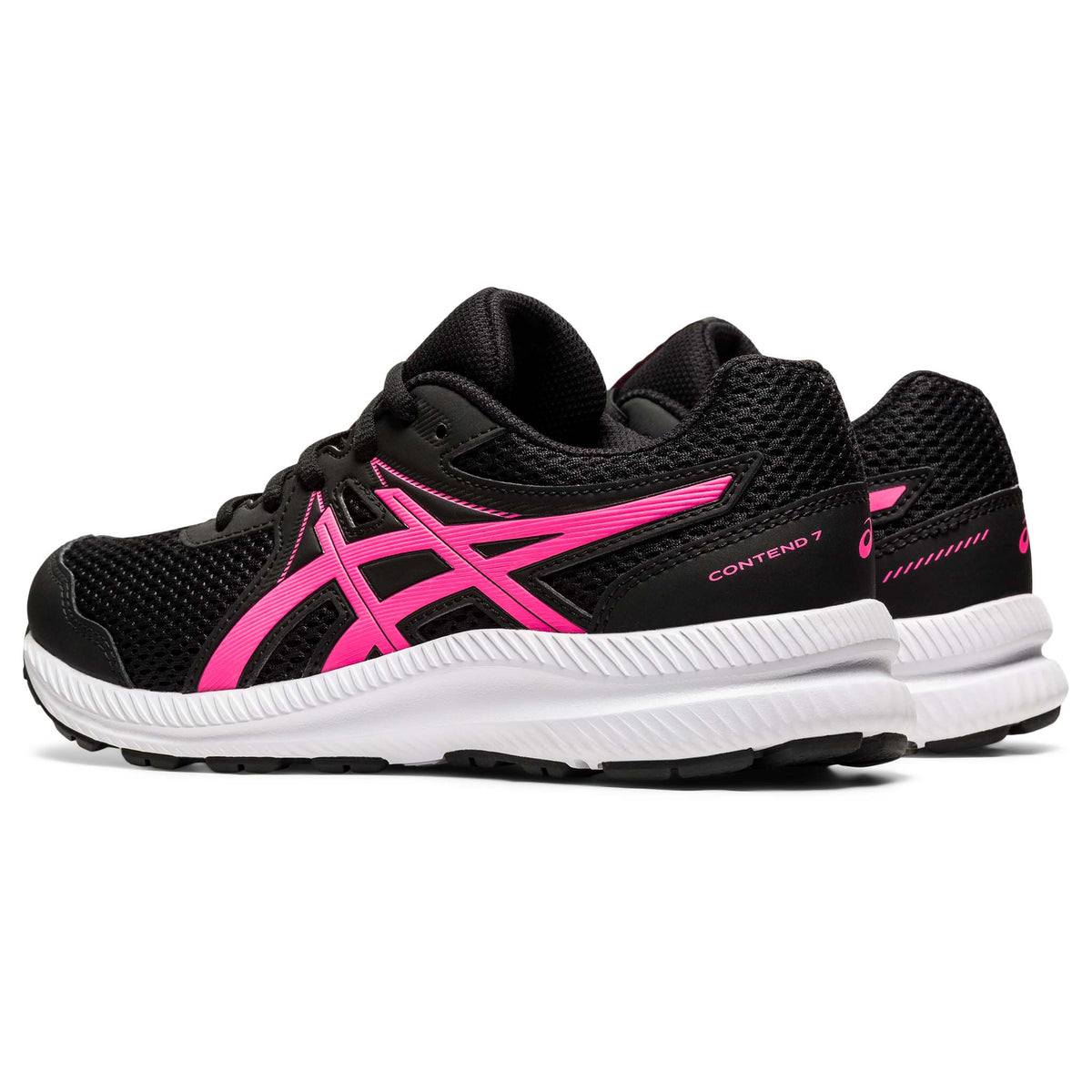 Asics Contend 7 GS espadrilles enfants rose lateral
