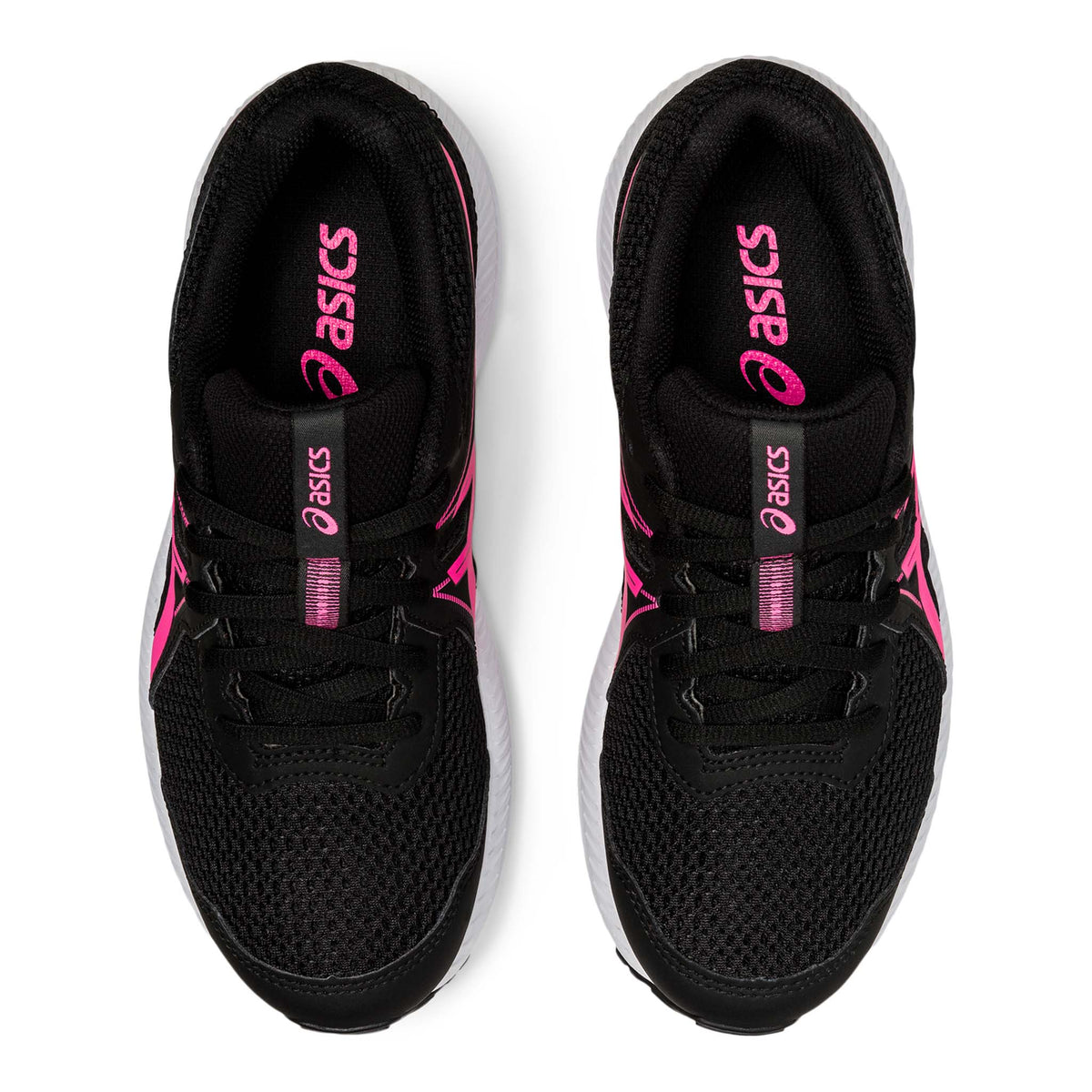 Asics Contend 7 GS espadrilles enfants rose empeigne