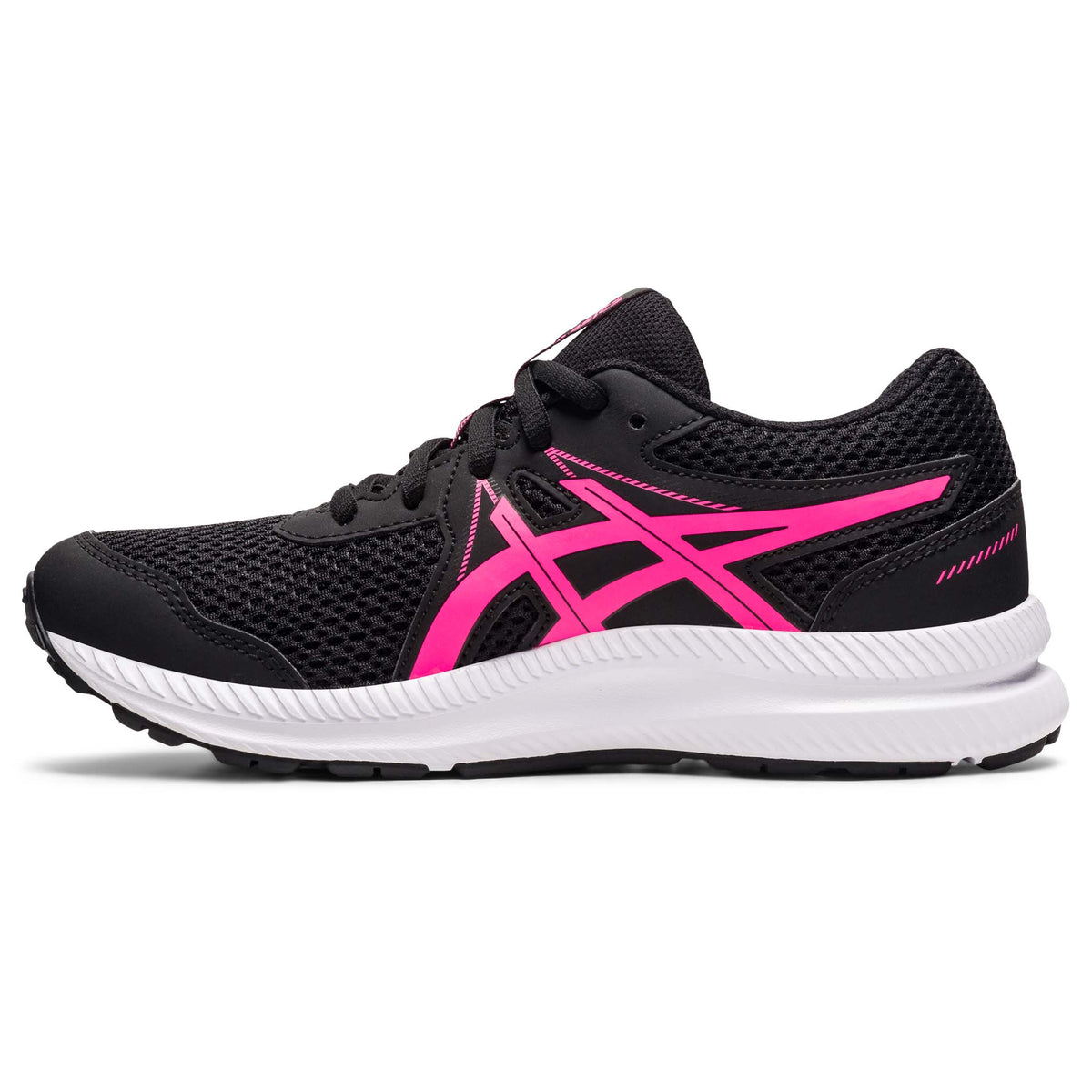 Asics Contend 7 GS espadrilles enfants rose lateral 2